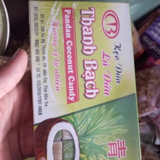 Kẹo dừa lá dứa