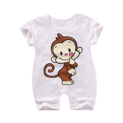 Bộ jumpsuit đùi Mialy Kids hình thú ( 5kg- 11kg) - Body mặc nhà mát mẻ vải thoáng mát cho bé