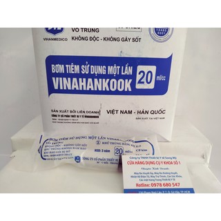 BƠM TIÊM VINAHANKOOK 20cc
