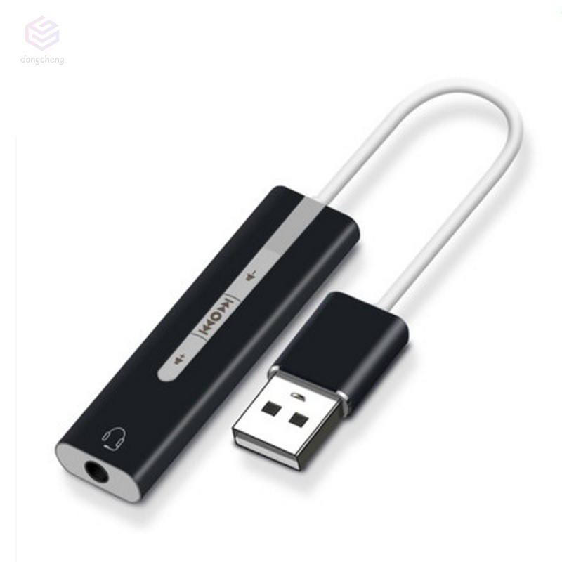 Bộ Chuyển Đổi Thẻ Âm Thanh Usb Sang 3.5 mm 2 Trong 1