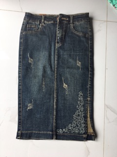 Thanh lý chân váy jeans size S hàng mới