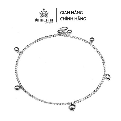 Lắc Chân Bạc Nữ Mix Bi Tròn - Minh Canh Jewelry