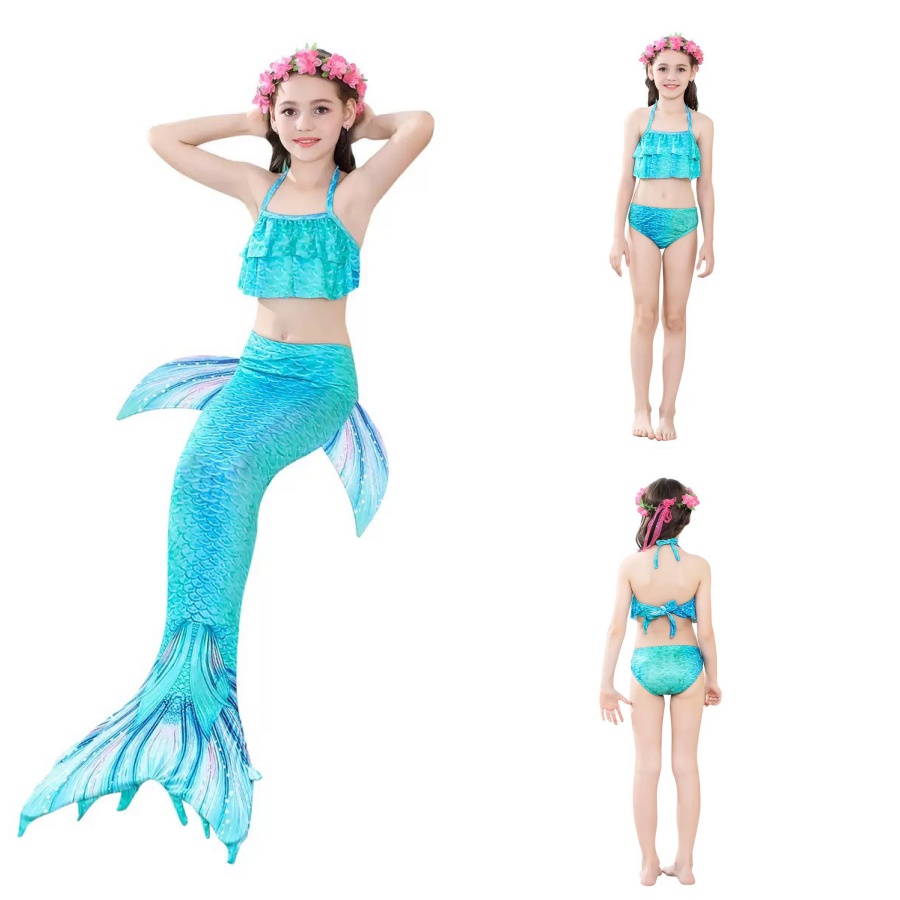 Đồ bơi bikini cho bé gái nàng tiên cá Chất lượng