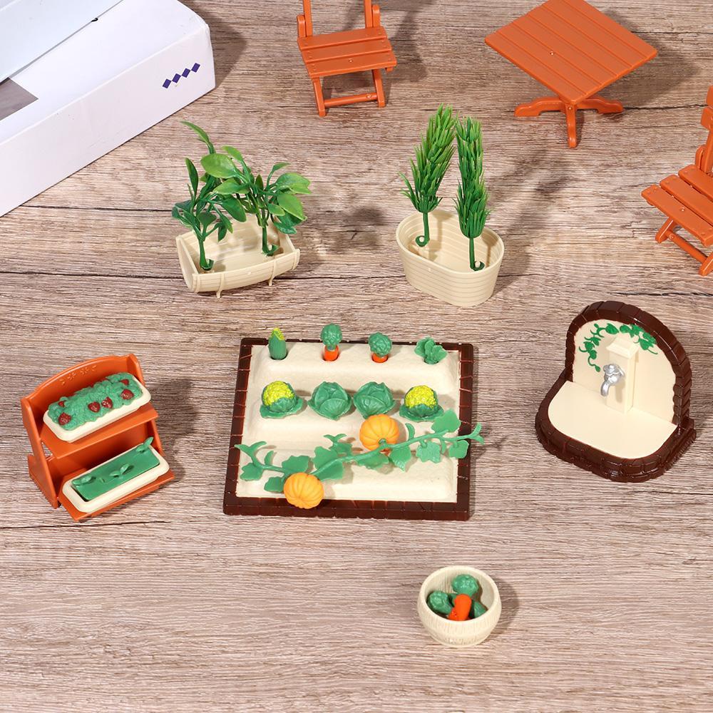 Đồ Nội Thất Nhà Bếp 3D Trang Trí Nhà Búp Bê