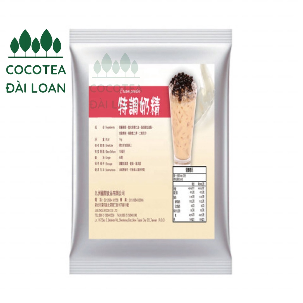 Bột Kem Béo Pha Trà Sữa Blu đài loan 1kg/ Bột Kem Béo Pha Trà Sữa đài loan 1kg