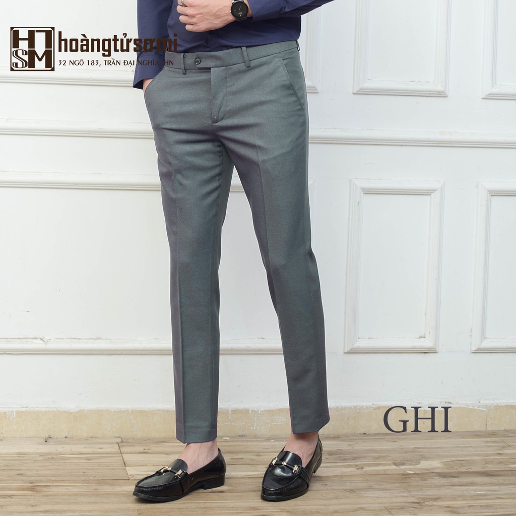 Quần âu nam công sở ZAMAN vải tuyết mưa