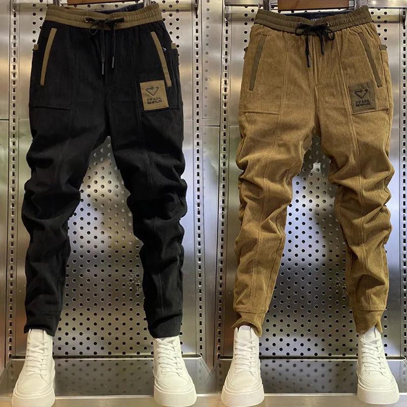 Quần Dài Vải Nhung Thiết Kế Đơn Giản Thời Trang Cho Nam