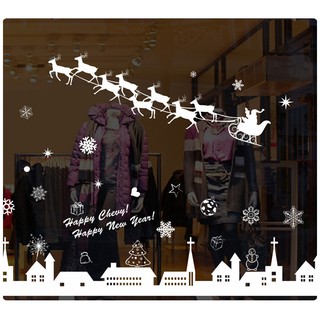 Decal dán tường Noel 4
