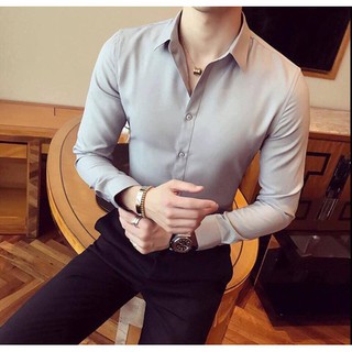 Sơ mi nam trơn- memtom91