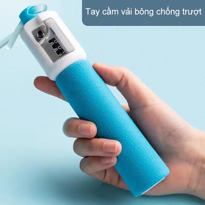 Dây Nhảy Không Dây Tập Thể Dục Thể Thao, Dây Nhảy Cho Học Sinh Cao Cấp Siêu Rẻ Siêu Bền Có Thể Cắt Bớt, Chống Trượt