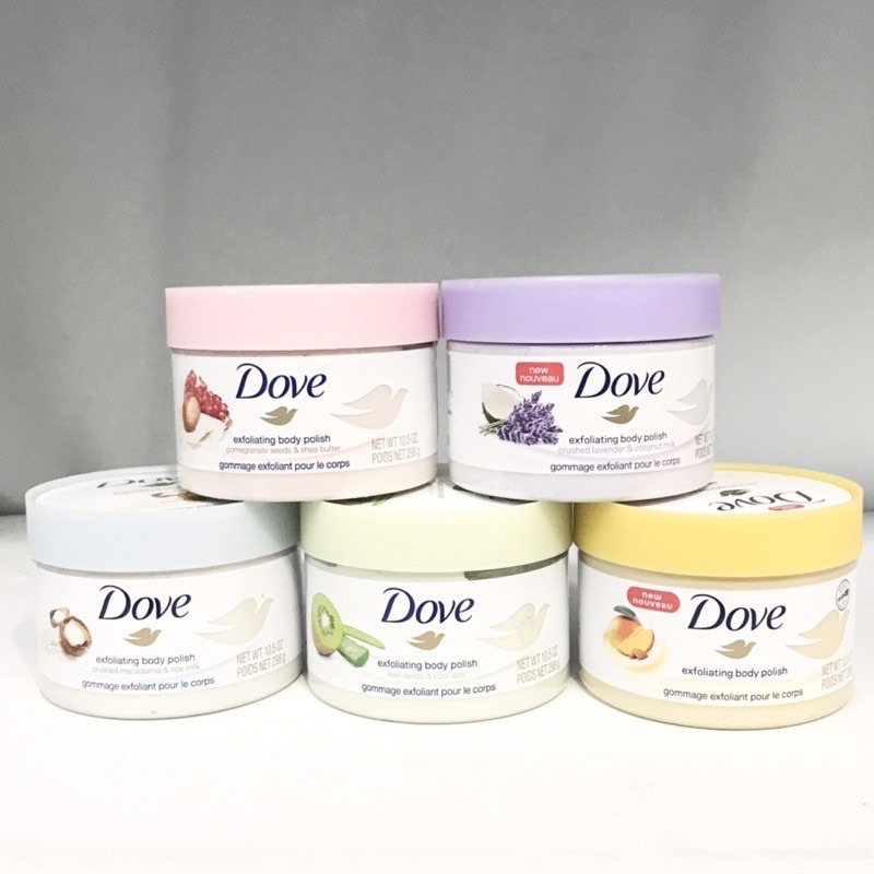 (Bản Mỹ) Tẩy Tế Bào Da Chết Toàn Thân DOVE Exfoliating Body Polish 298gr | BigBuy360 - bigbuy360.vn