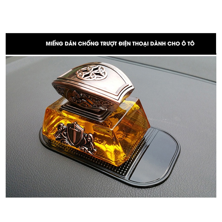 Tấm lót  từ silicon chống trượt bám dính điện thoại - miếng cao su chống trượt cho ô tô