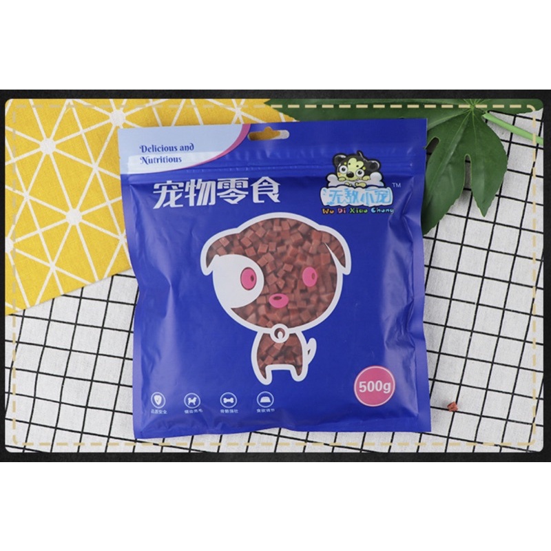 Thịt bò viên / bánh thưởng vị bò cho chó mèo
