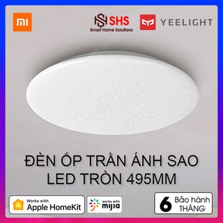 Đèn ốp trần ánh sao LED thông minh Xiaomi Yeelight, 495mm, 50W, điều khiển ánh sáng qua App, A2001C450, SHS Vietnam