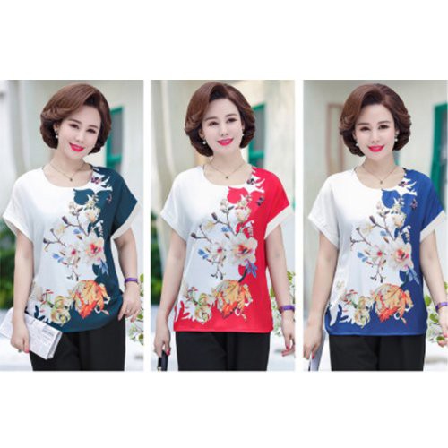 [KÈM ẢNH VIDEO THẬT] Đồ bộ trung niên cao cấp sang trọng kiểu đẹp, đồ bộ ống rộng chất liệu lụa in 3D mề | BigBuy360 - bigbuy360.vn