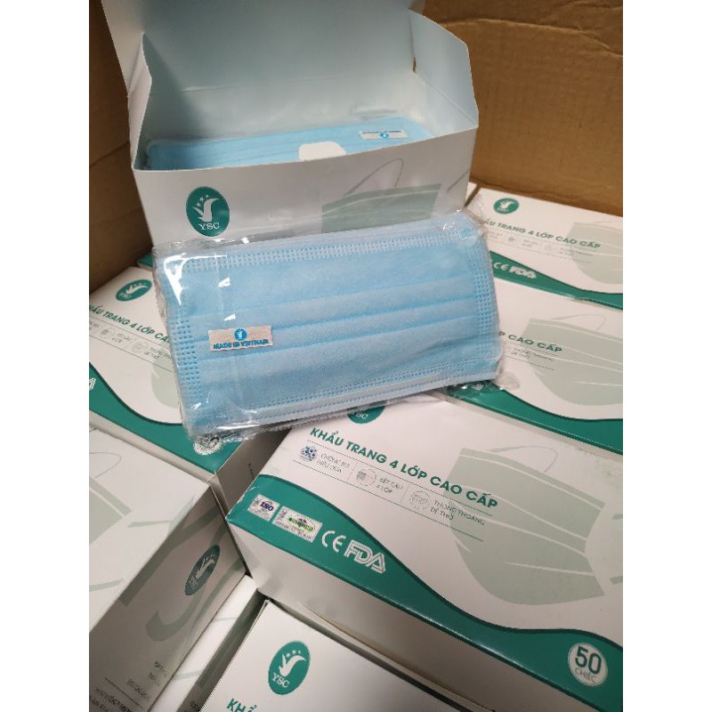KT yt 4 lớp, hộp 50 chiếc