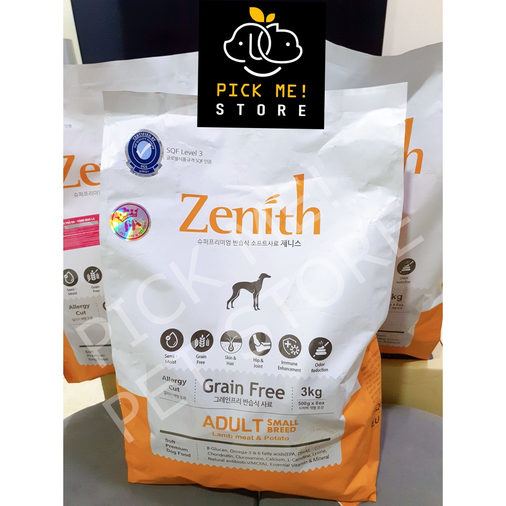 [ CHÍNH HÃNG ] Hạt Mềm Zenith Adult Cho Chó Trưởng Thành 3kg
