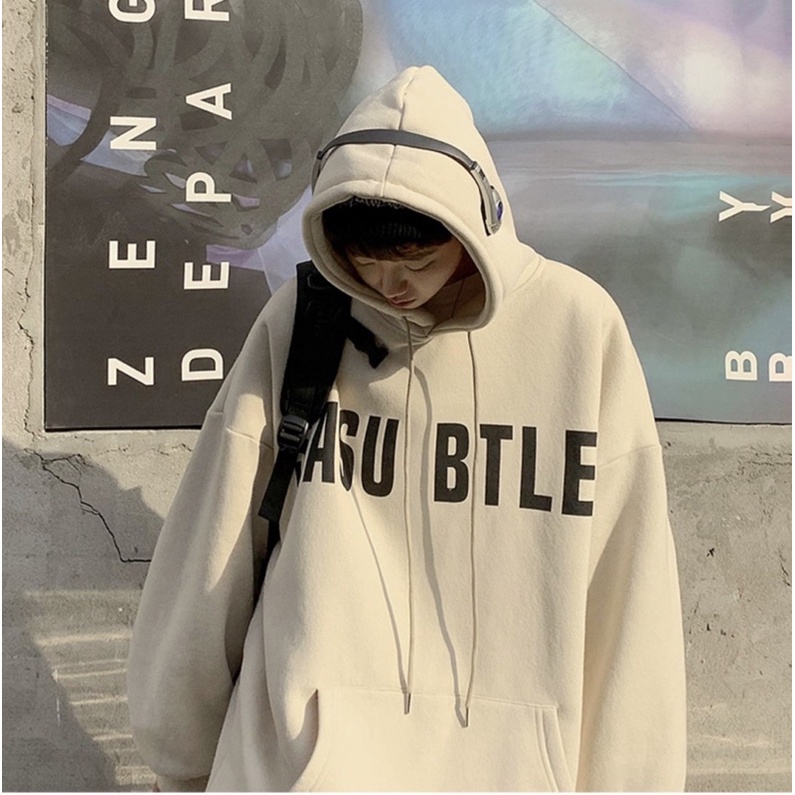 Áo hoodie nam nữ,Áo sweater nỉ nam nữ from rộng Unisex chất nỉ ngoại siêu dày dặn in chữ NATU