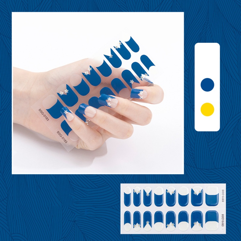 Dải Gel Dán Trang Trí Móng Tay Chống Thấm Nước