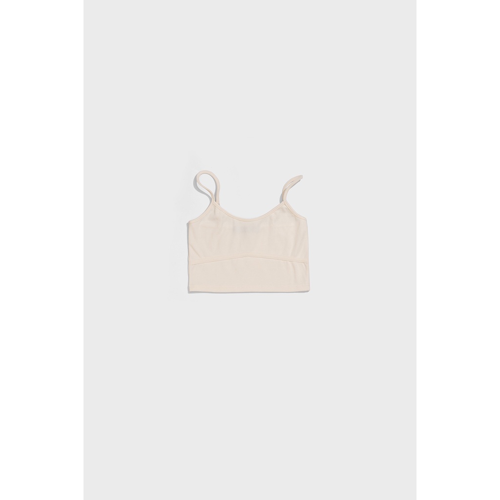 Áo dây cơ bản croptop thời trang GAGO màu trắng kem GA3615 | BigBuy360 - bigbuy360.vn