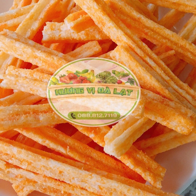 Khoai tây pho mai sấy giòn 500G giòn thơm béo ngậy