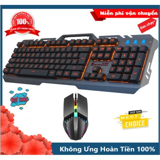 [DEAL SỐC] Bộ Phím T21 Và Chuột K3 Gaming Led Siêu Đẹp, Nút Bấm Siêu Nhạy, Hàng Cao Cấp
