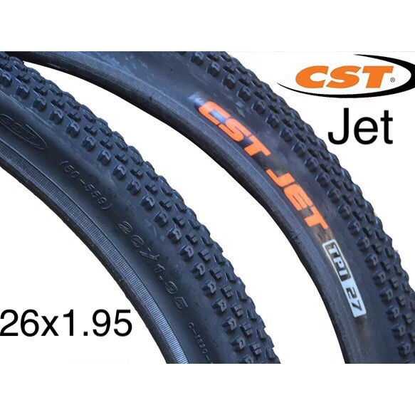 Lốp  xe đạp thể thao thương hiệu CST chính hãng model Jet TPI27 C1820 địa hình 24"inch, 26"inch, 27.5 inch bền bỉ