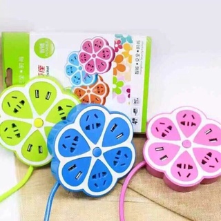 Ổ cắm điện hình trái cam 2 cổng usb