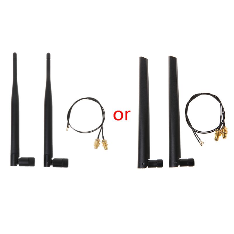 Bộ Phát Sóng Wifi 2x 6dbi 2.4ghz 5ghz Rp-Sma 2 X U.Fl Ipex N8S5