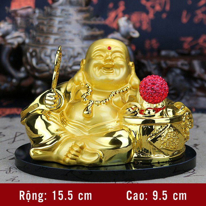 Tượng Phật Di Lặc Phong Thủy Chạy Năng Lượng Mặt Trời, Có ngăn chứa nước hoa