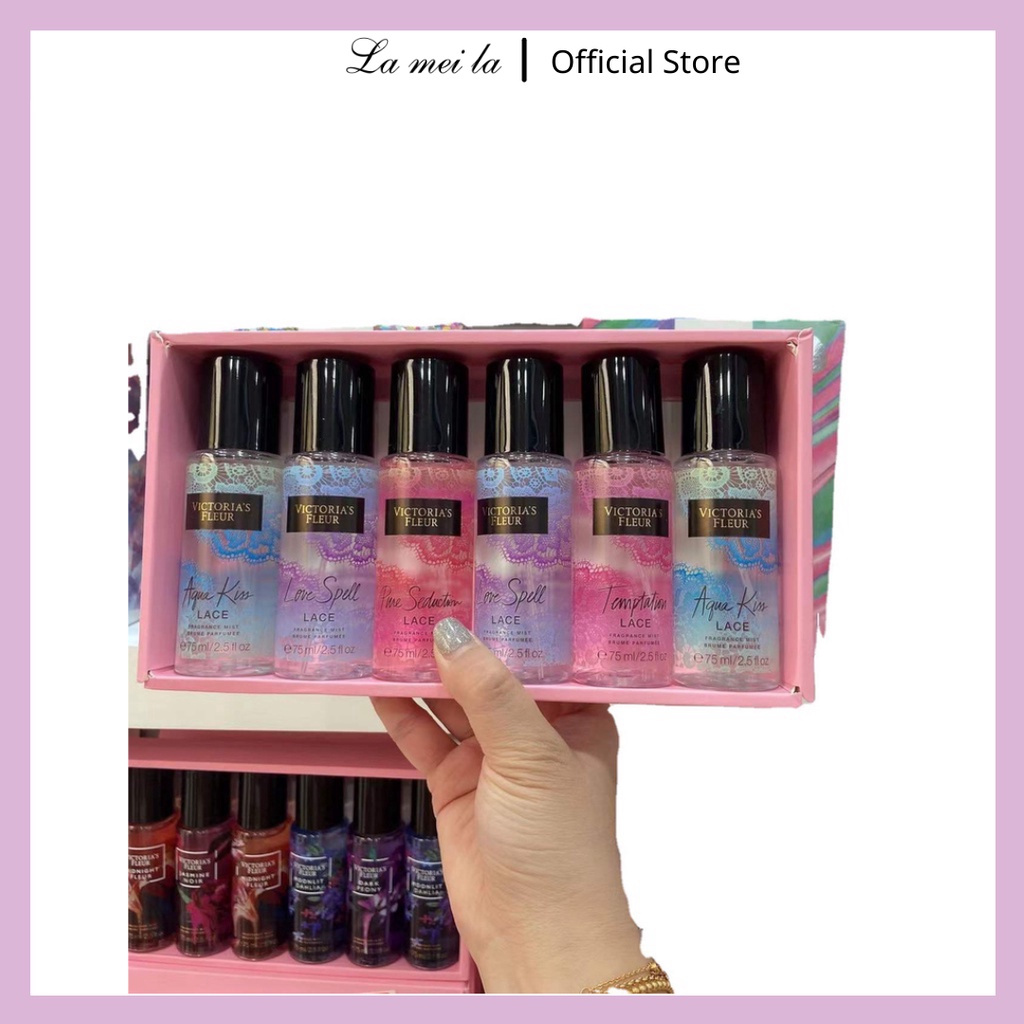 Xịt thơm body mist Nước hoa VICTORIA hương thơm cá tính 75ml