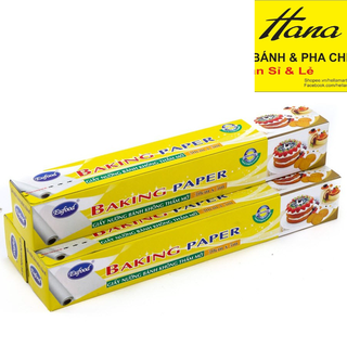 Giấy nến chống dính EU food 5m - Giấy nướng không thấm dầu (1 cuộn)