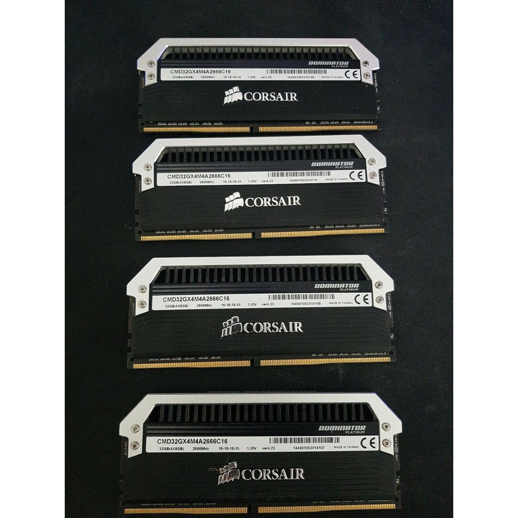 Bộ nhớ Ram CORSAIR DOMINATOR PLATINUM 8GB DDR4 DRAM 2666MHz C14 | BigBuy360 - bigbuy360.vn