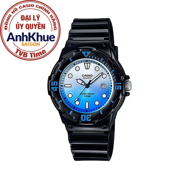 Đồng hồ nữ dây nhựa Casio chính hãng Anh Khuê LRW-200H-2EVDR (34mm)