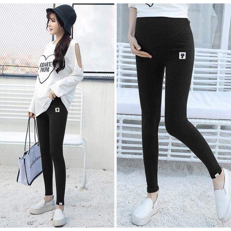 Quần bầu legging mèo cực xinh , quần bầu mèo chất cotong công sở