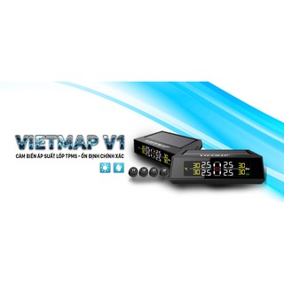 VIET MAP V2 CẢM BIẾN ÁP SUẤT LỐP & NHIỆT ĐỘ SỬ DỤNG NĂNG LƯỢNG MẶT TRỜI KHÔNG DÂY / HOẠT ĐỘNG VỚI ĐỘ CHÍNH XÁC CAO