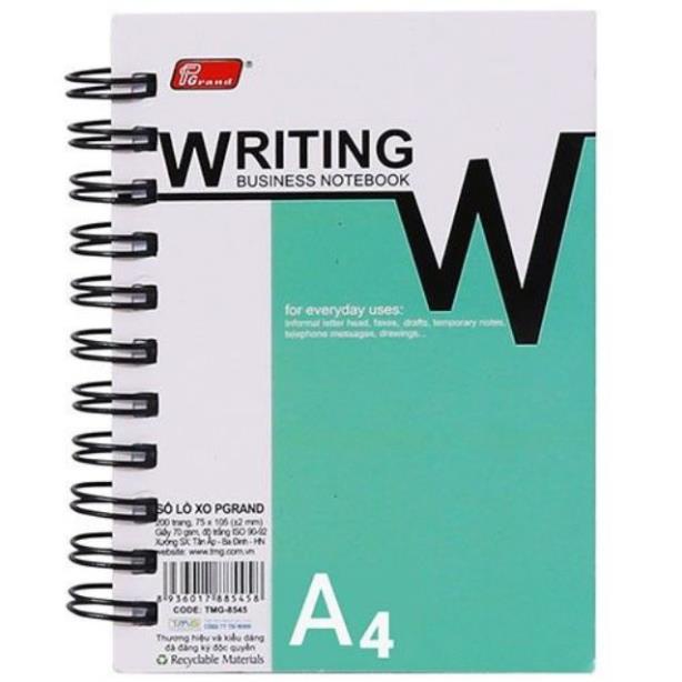 Sổ lò xo A4 200 trang