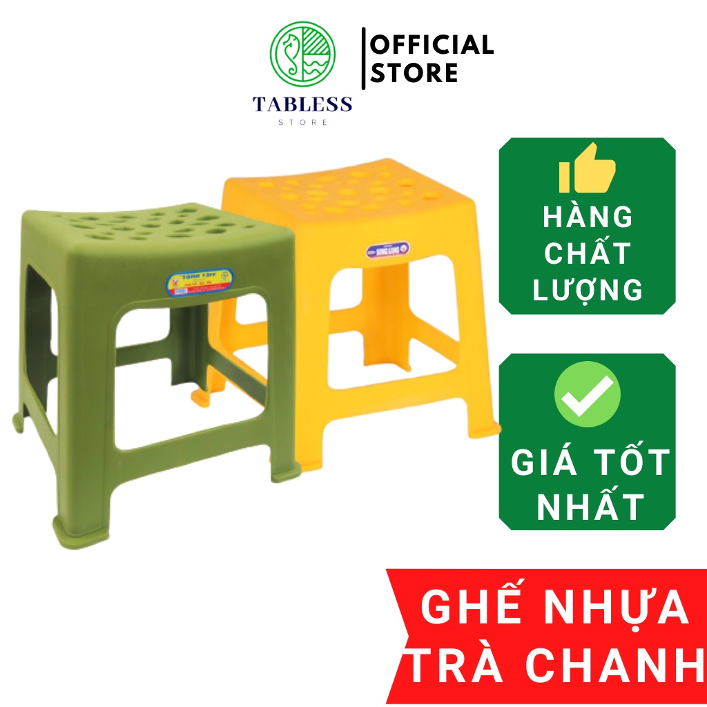 Ghế Nhựa Việt Nhật Cho Quán Trà Chanh , Cafe Giá Rẻ -TABLESS STORE