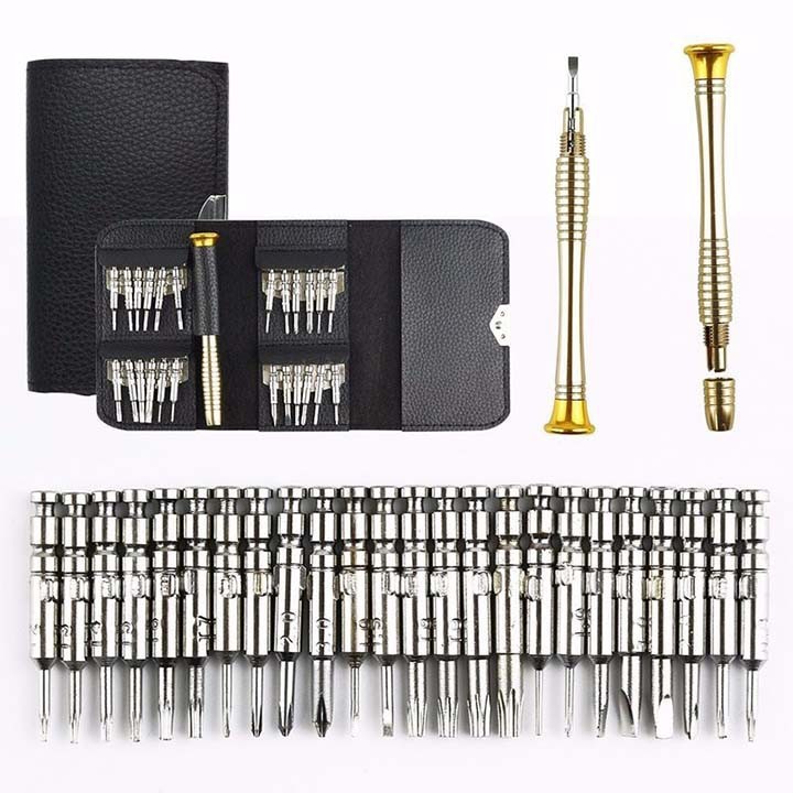 Bộ Tua Vít Đa Năng Tua Vít 25 Đầu Trong 1 Screwdriver LOẠI TỐT CÓ GEN VẶN VÍT NAM CHÂM