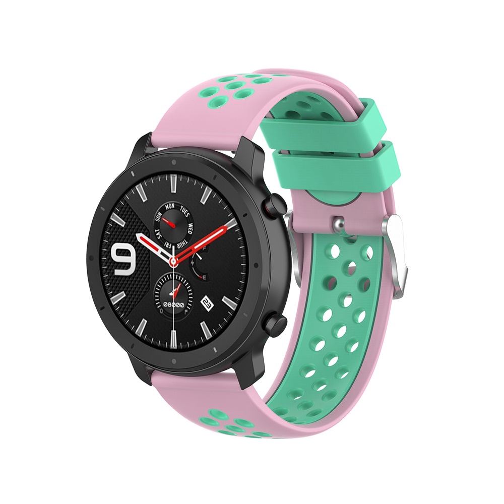 Dây đeo thay thế chất liệu silicone cho Huami Amazfit Garmin Samsung cỡ 20mm 22mm