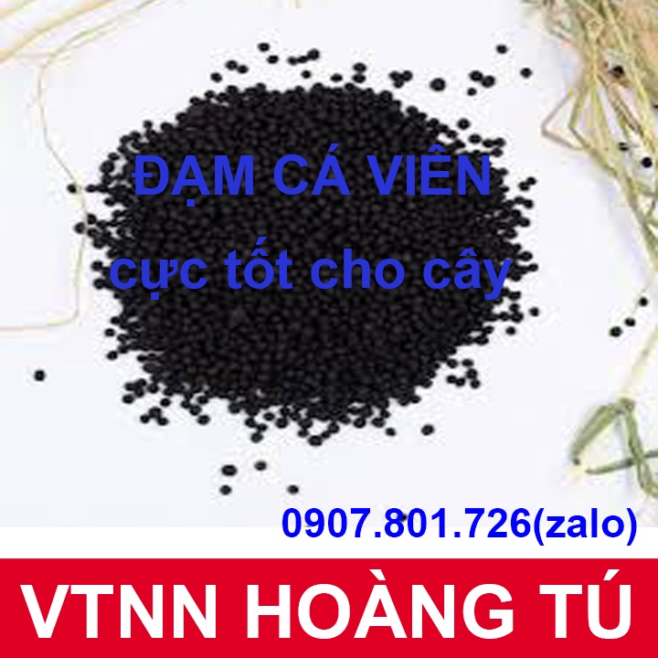 Phân Đạm Cá Dạng Viên Super ProFish - Giống Rau Sạch- gói 1kg