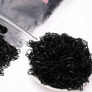 Túi zip 2500 chun nịt dây buộc tóc cho bé
