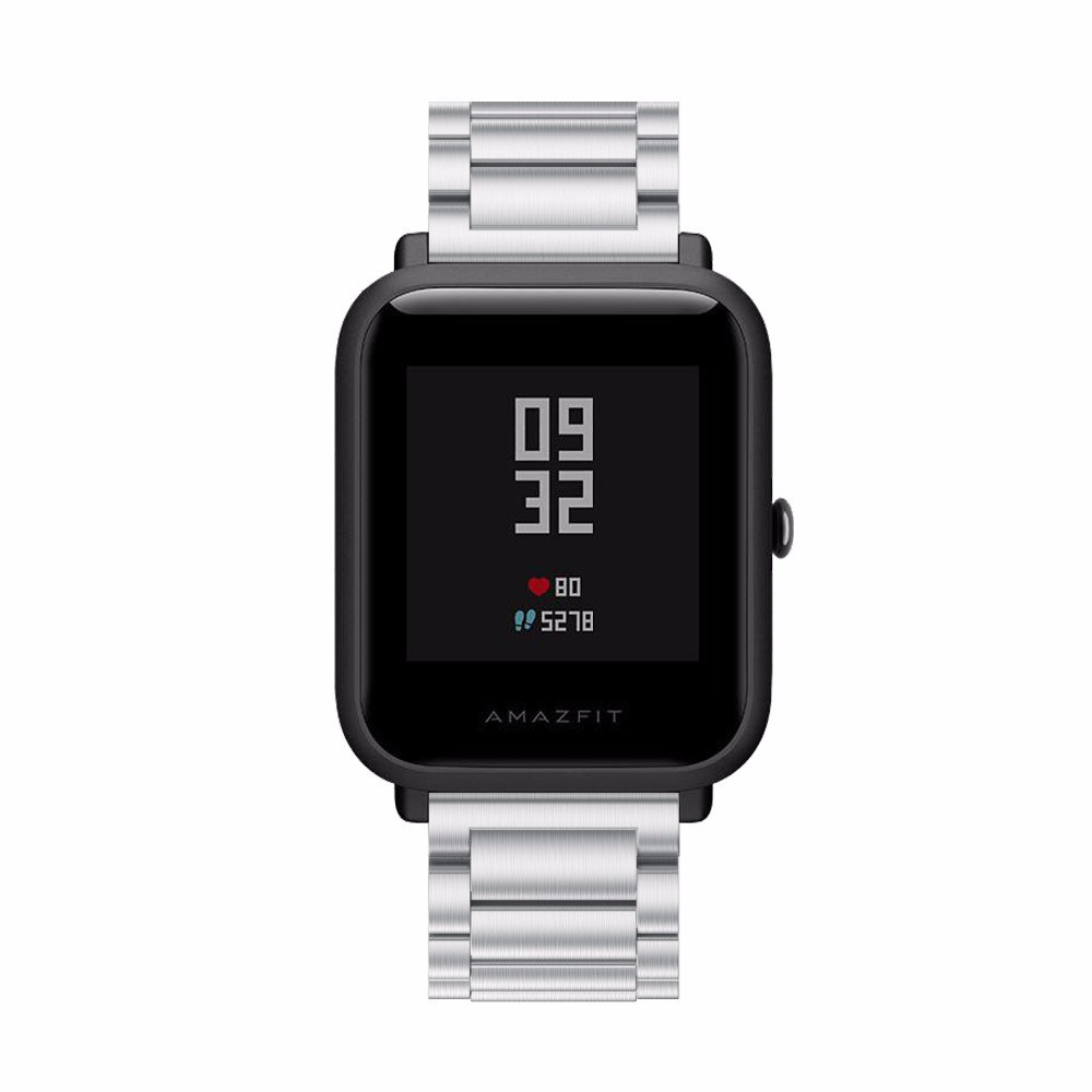 Dây đeo đồng hồ kim loại cho Xiaomi Huami Amazfit Bip Bit Lite