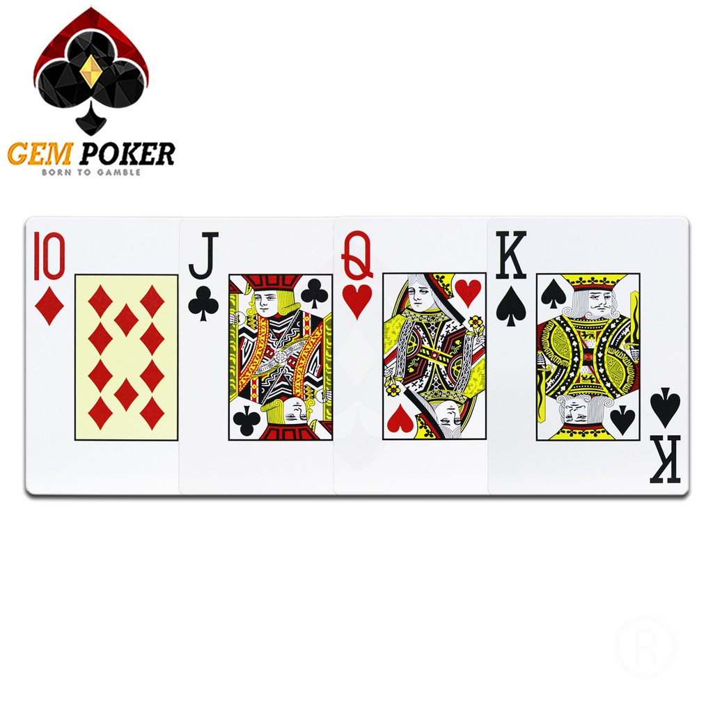 ⚜️BÀI GEM POKER MOSAIC CAYENNE® 100% PLASTIC⚜️