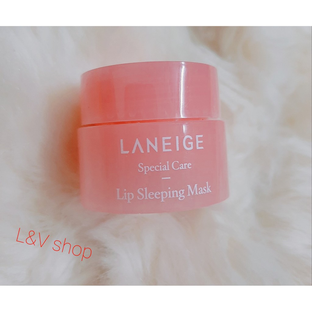 [L&V] Mặt Nạ Ủ Môi Laneige – Mặt nạ ủ môi Laneige Lip Sleeping Mask Berry 3g – Lấy Lại Đôi Môi Hồng Hào Mềm Mịn Tự Nhiên