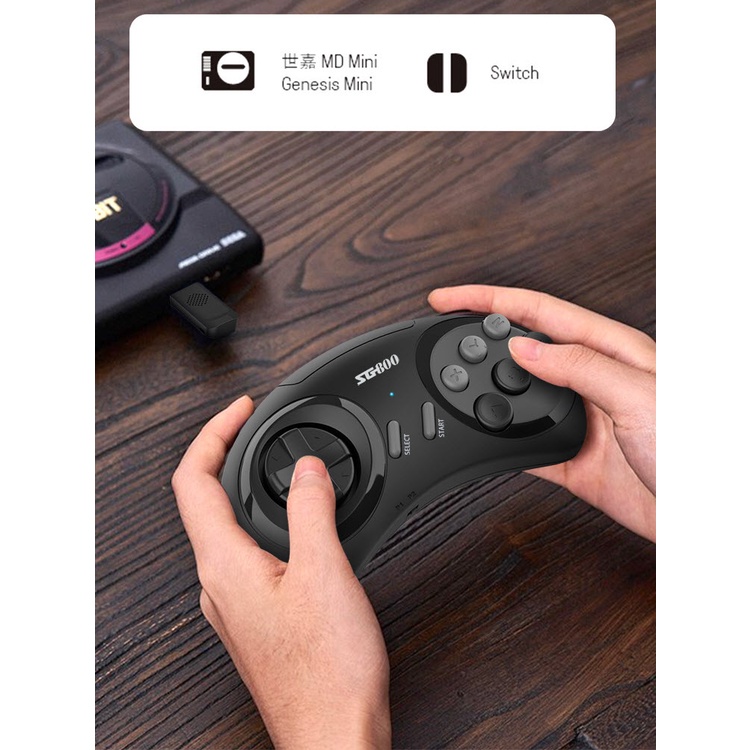 Máy chơi game SG800 CONSOLE – Kết nối cổng HDMI – Tay cầm không dây – Chơi game 16bit MEGA DRIVE, MEGA GENESIS mượt mà