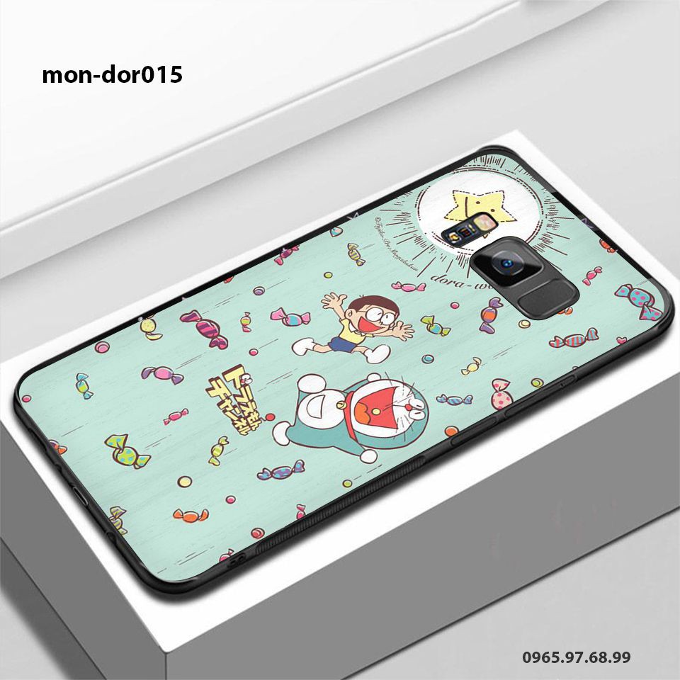 [ SIÊU KHUYẾN MẠI ]  Ốp lưng dẻo viền đen cho các dòng Samsung S8, S8 Plus, S9, S9 Plus in hình Doraemon cực đáng yêu