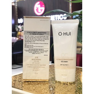 Kem Nền Mỏng Mịn Tự Nhiên Ohui Ultimate Brightening CC Cream