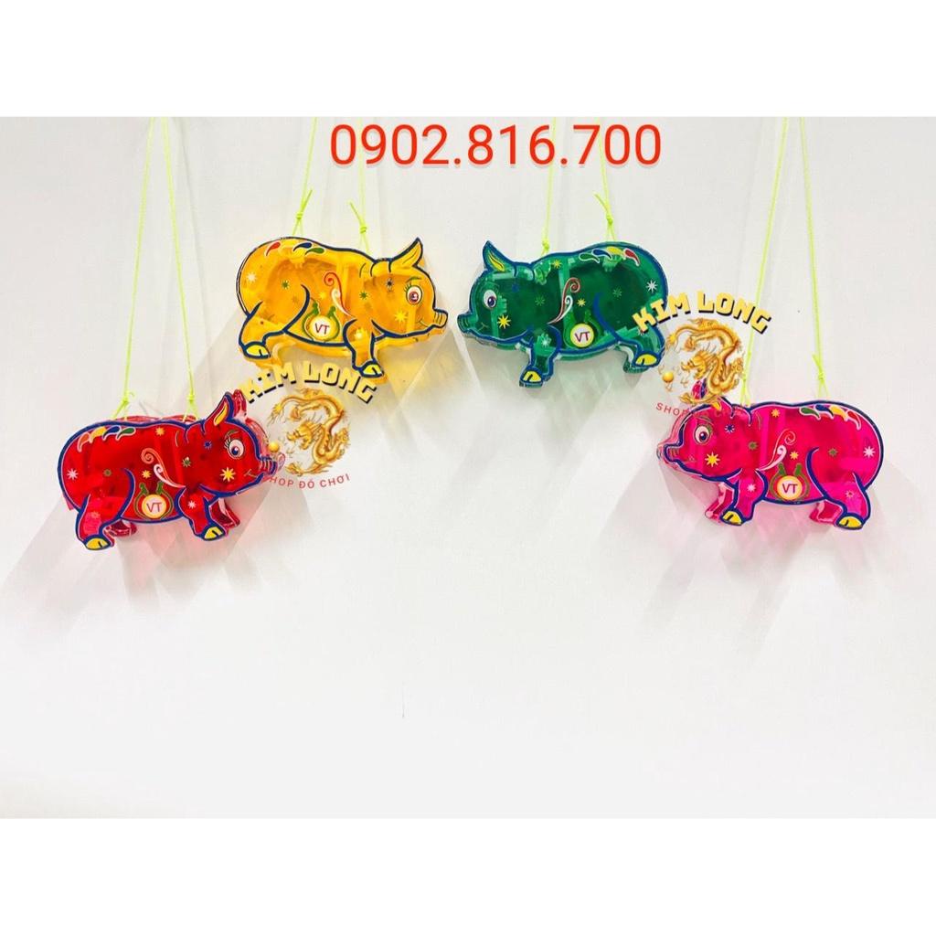 1 cái lồng đèn trung thu bằng kiếng size mini 10cm tặng đèn led 7 màu trang trí trung thu