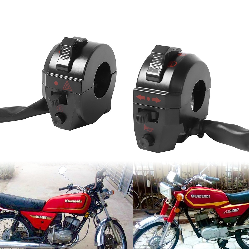Bộ cùm công tắc nhôm dùng xe mô tô CG125 GD110 Win110